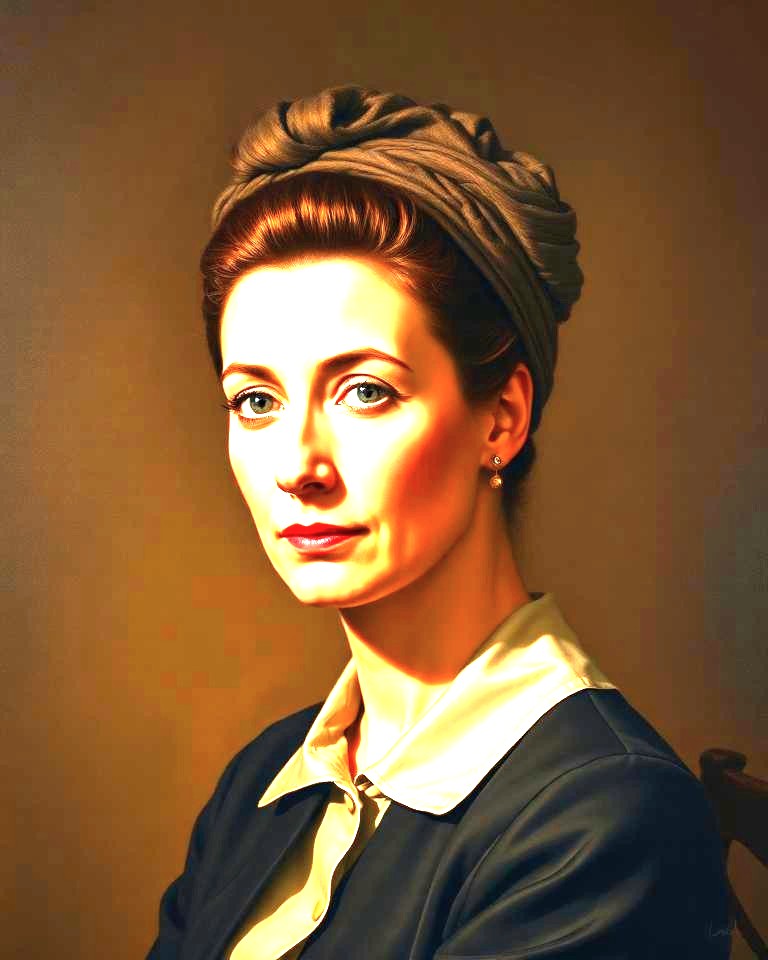Portrait de Simone de Beauvoir