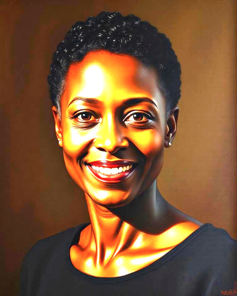 Portrait de bell hooks (Gloria Jean Watkins)