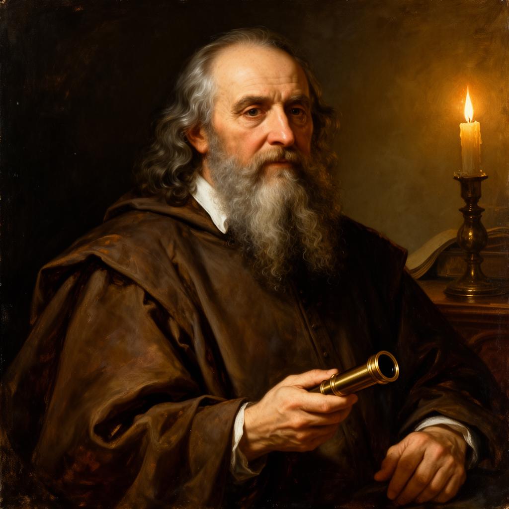 Portrait de Galileo Galilei