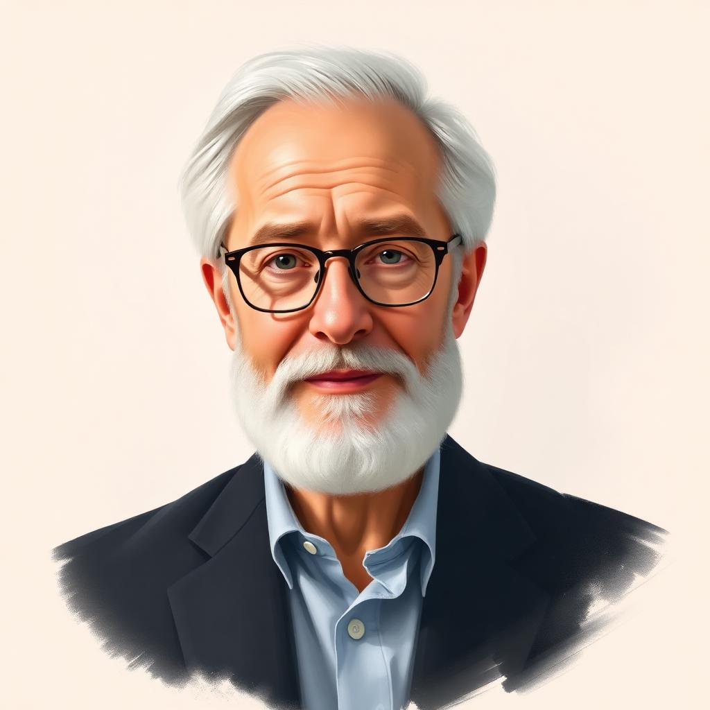 Portrait de Geoffrey Hinton