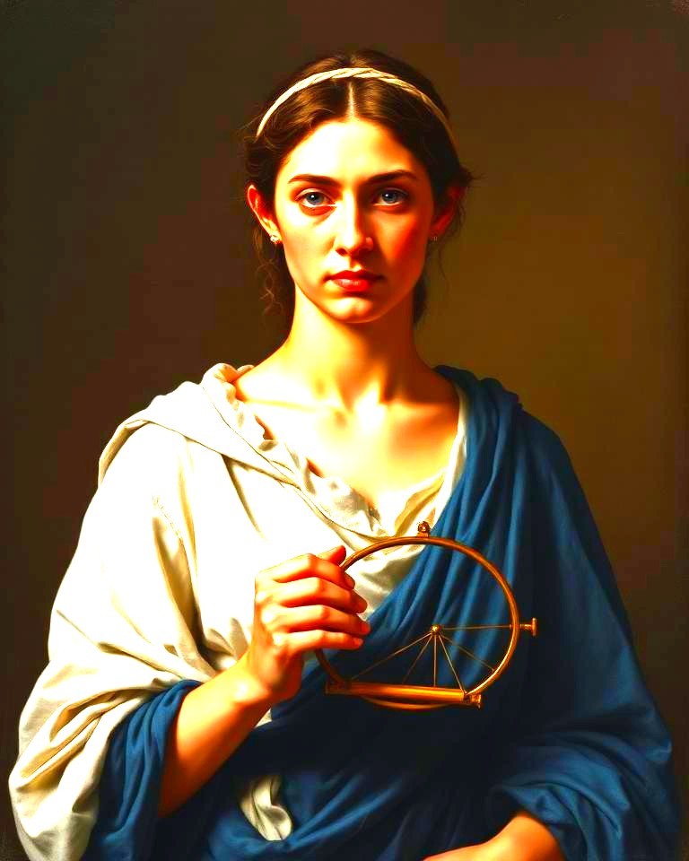 Portrait de Hypatie d'Alexandrie