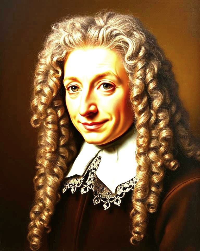Portrait de Jean de La Fontaine