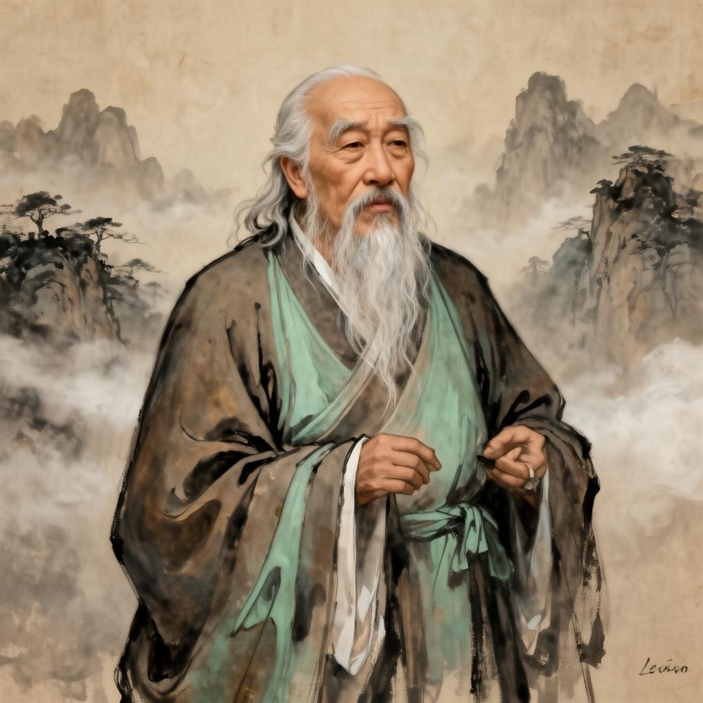 Portrait de Lao Tseu (Laozi)