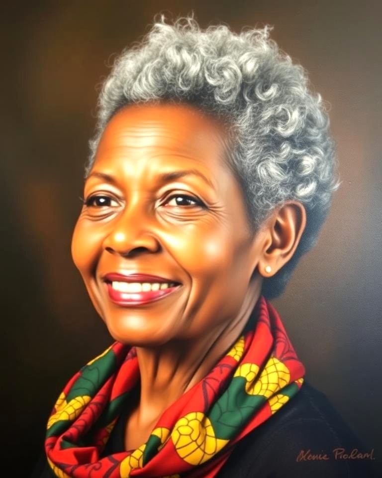Portrait de Wangari Maathai
