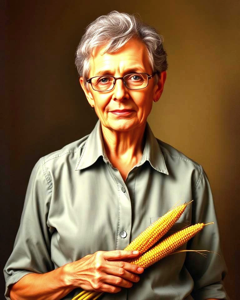 Portrait de Barbara McClintock