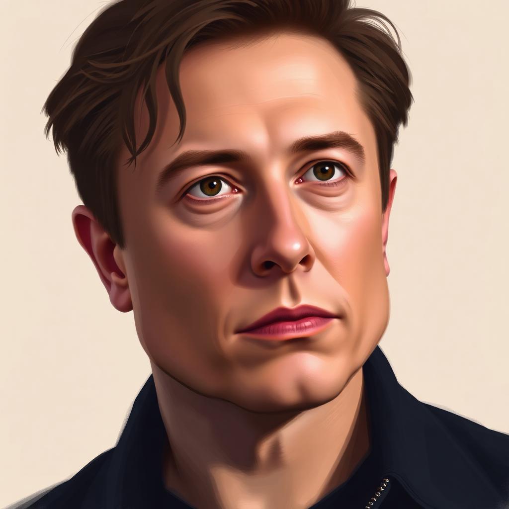 Portrait de Elon Musk