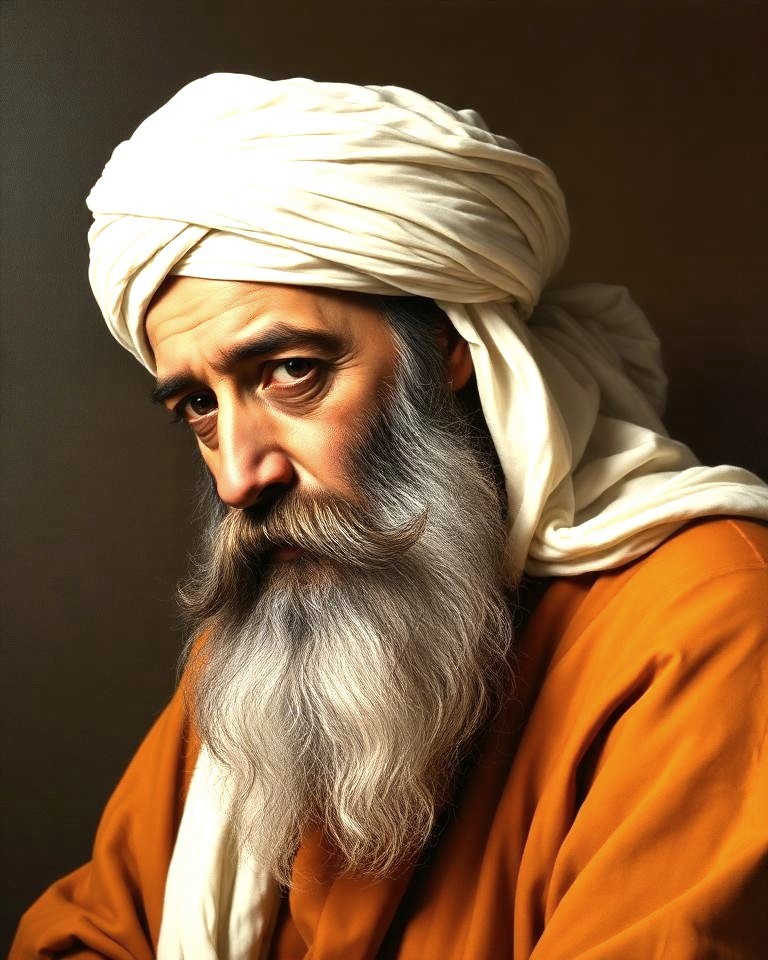 Portrait de Djalâl ad-Dîn Rûmî