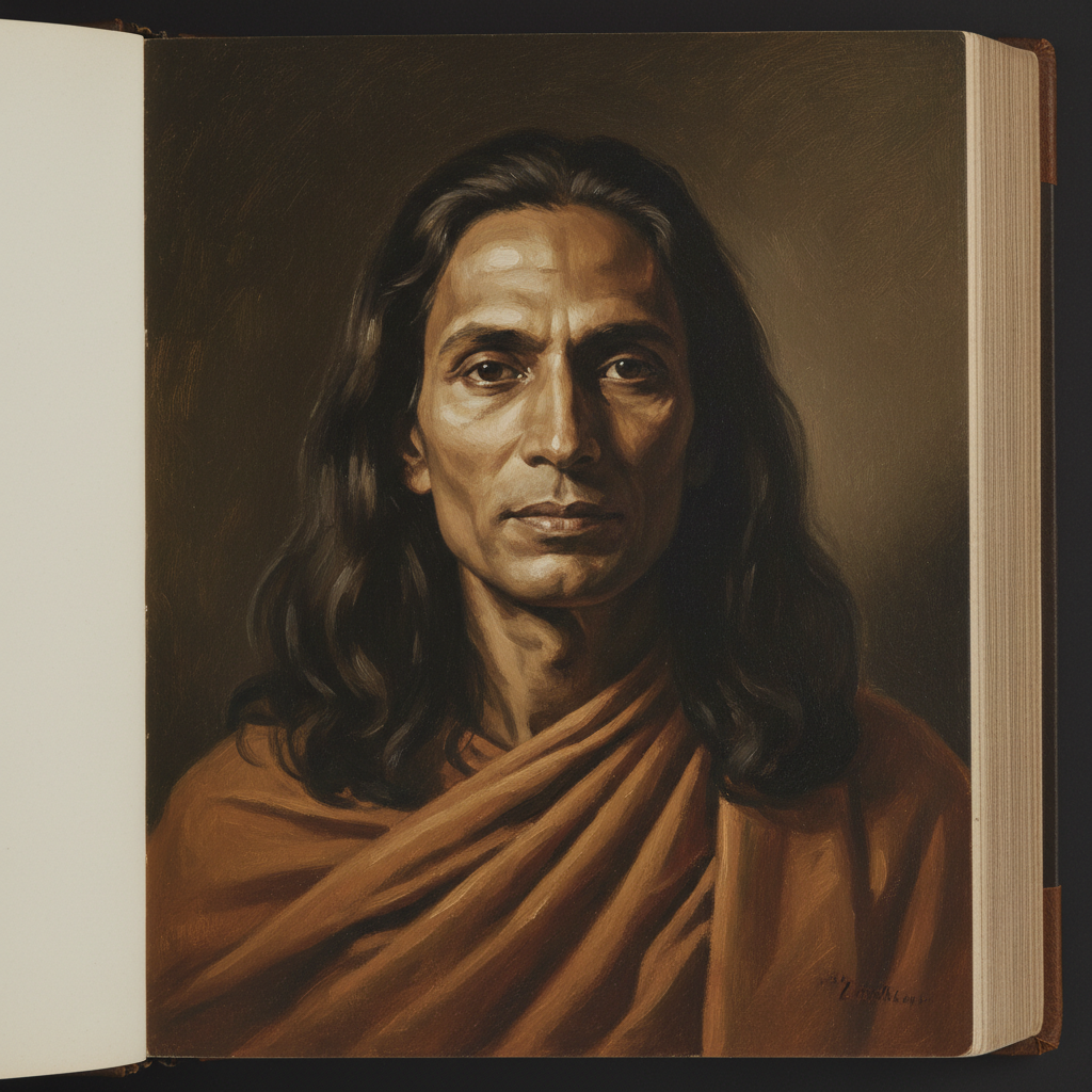 Portrait de Paramahansa Yogananda